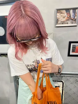 カラー RISAKO レイヤーカット🎀のヘアスタイル