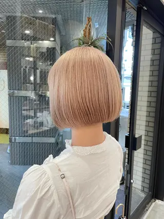 ショート 城 健太郎 💎ハイトーンのヘアスタイル
