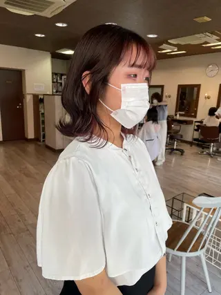 ミディアム カラー 🫧ヒシダアキ taboo.i🫧のヘアスタイル