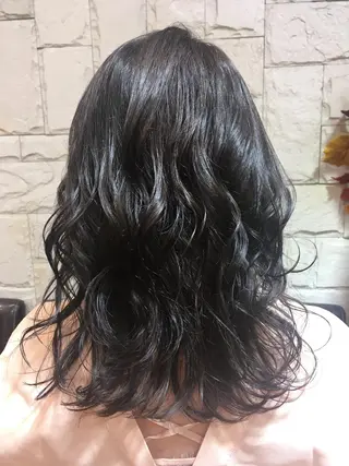 ミディアム カラー ✨🌿大人可愛い愛さ れhair🌿✨松本のヘアスタイル