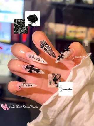 セミロング Aila Nail ShinOkuboのネイルデザイン