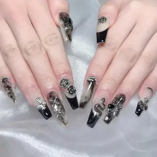ネイル メンズ NAILサロン 木にいるのネイルデザイン