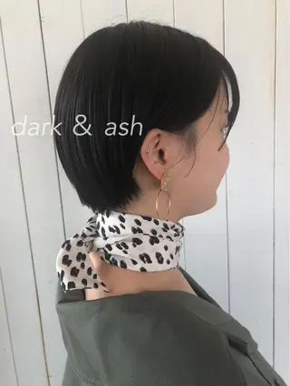 ショート カラー merc. 福田茜のヘアスタイル