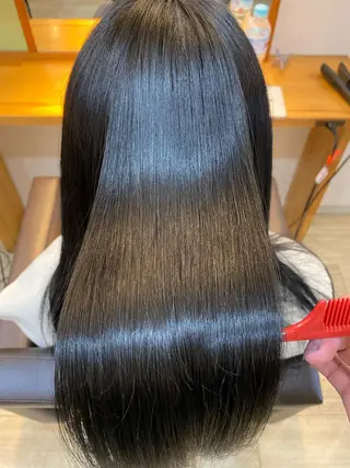 ロング カラー 和歌山髪質改善 那須優太のヘアスタイル