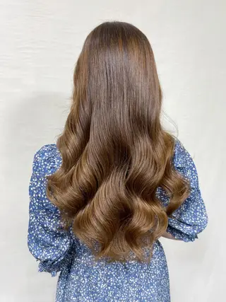 ロング カラー ヘアアレンジ 髪質改善【縮毛矯正】 北千住 田邉 澪のヘアスタイル