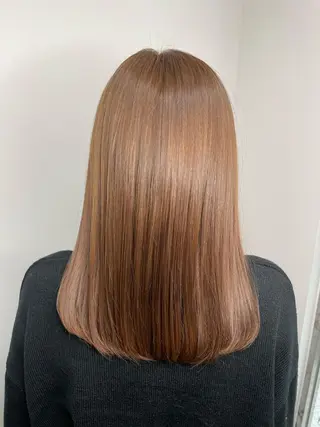 カラー ナチュラルカラー 児玉優香のヘアスタイル