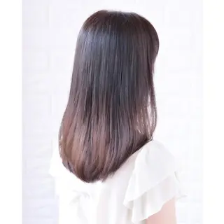 ミディアム カラー 髪質改善特化KIZU /艶髪研究（京都）のヘアスタイル