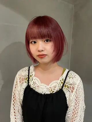 ショート 柴田美育/ カットモデル募集のヘアスタイル