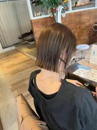 ショート コトミ【メンズ】 【曲がる縮毛矯正】のヘアスタイル