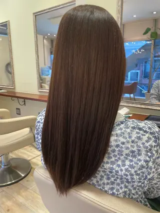 ロング ヤノ ユリカ   🥑のヘアスタイル