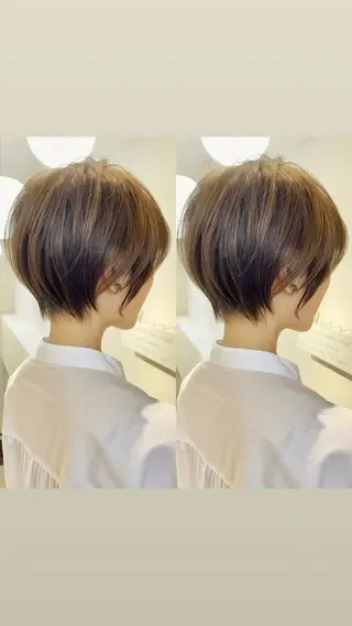 セミロング カラー パーマ ヘアアレンジ メンズ キッズ ショート特化型🌟 似合わせ/カンタ✨のヘアスタイル