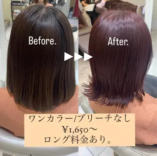 ショート カラー 【個室サロン】🎀 美容師&アイリストのマツエク・マツパデザイン