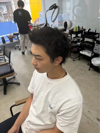 ショート メンズ メンズ専門サロン wokeのヘアスタイル