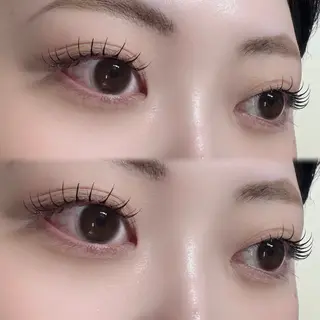 マツエク・マツパ 上村ひかる🫧束感 パリエク/マツパのマツエク・マツパデザイン