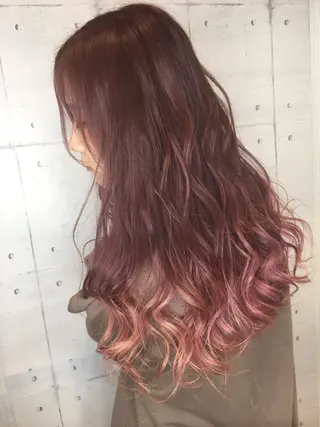 カラー ヘアアレンジ 韓・中華美女ヘア 🇰🇷×🇨🇳のヘアスタイル