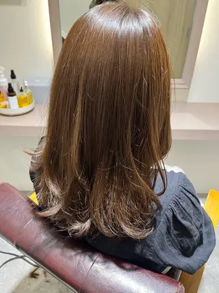 カラー 堀越 エリのヘアスタイル