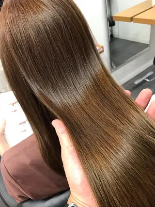 ロング デジタルパーマ💫/ 似合わせカット✂️のヘアスタイル