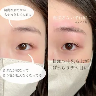 マツエク・マツパ アイブロウ 🤍二条城北iu. /IKUHOのマツエク・マツパデザイン