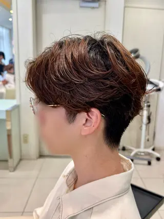 パーマ メンズ 【𝐀𝐬𝐡-池袋 】ひな💭🎀のヘアスタイル