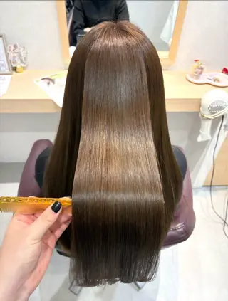 ロング カラー 透明感/チョコカラー 💍TAMA💍のヘアスタイル