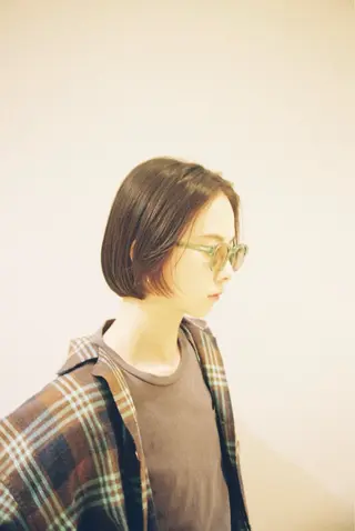 ショート 似合わせカット /パーマ岡本淳平のヘアスタイル