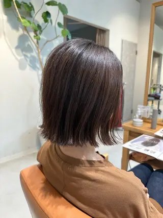 ミディアム カラー 永野真也 透明感カラー🪞のヘアスタイル