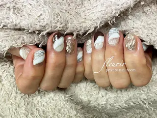 ネイル フルリール 【プライベートサロンのネイルデザイン
