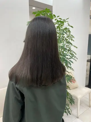セミロング カラー 🤎髪質改善/カラー ｜鮫島芽依🤎のヘアスタイル