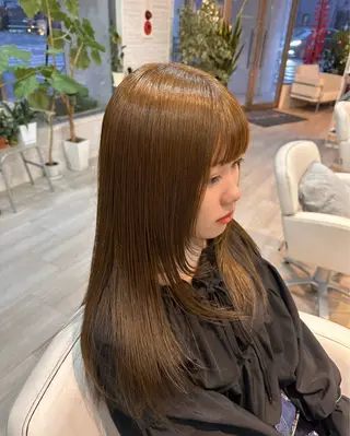 ロング カラー ✂︎ mina✂︎のヘアスタイル