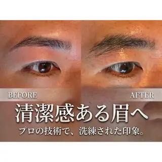 メンズ アイブロウ 斎藤 うみの眉毛・アイブロウイメージ