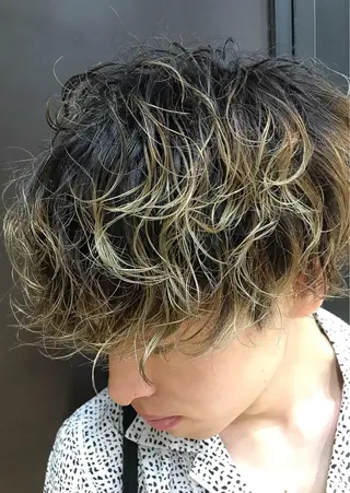 カラー メンズ 【1日2名様限定】 AFLOAT白川雄副のヘアスタイル