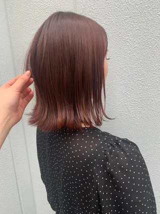 ミディアム SEAM アキホのヘアスタイル
