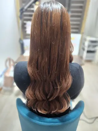 ロング ヘアアレンジ サロンソレイユ(マツ エク/ヘアセット)のヘアスタイル