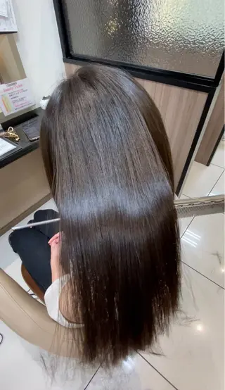 ロング カラー パーマ 💍美髪矯正💍 髪質改善・店長 伊藤のヘアスタイル