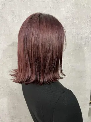 ショート パーマ ヘアアレンジ ネイル カラー キッズ マツエク・マツパ メンズ カラー特化サロン Eir心斎橋のヘアスタイル