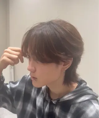 ロング メンズ特化/ メンズパーマ/ハヤトのヘアスタイル