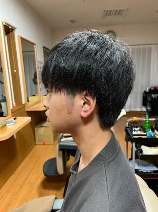 ショート メンズ 藤崎 光のヘアスタイル