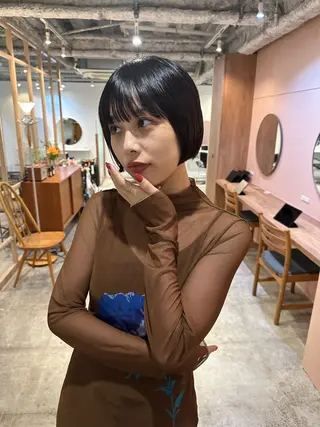 ショート ナチュラル/レイヤー 磯飛⭐️慎之介のヘアスタイル
