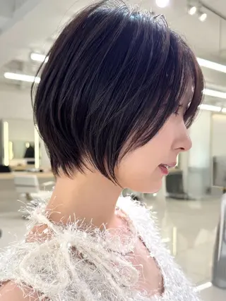 ショート 三鷹で1番ショート ボブをカットする新谷のヘアスタイル