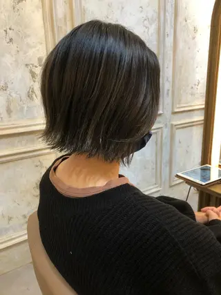 ショート カラー 鷺沼駅徒歩1分 キシタクのヘアスタイル