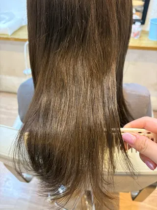 カラー 韓国ヘアー🇰🇷 MIWAのヘアスタイル