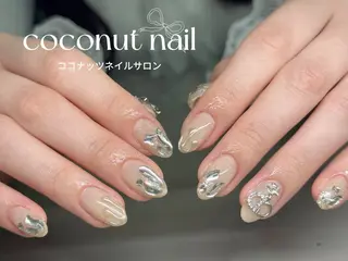 ネイル 神田 ココナッツのネイルデザイン