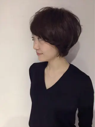 ショート カラー 松川 智行のヘアスタイル