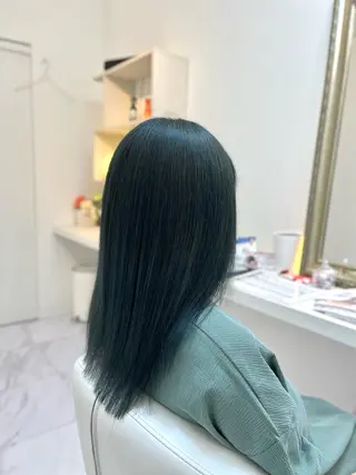 カラー 松尾 姫依のヘアスタイル