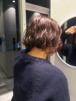 パーマ HARUHI 銀座 美容師౨ৎ⋆˚のヘアスタイル