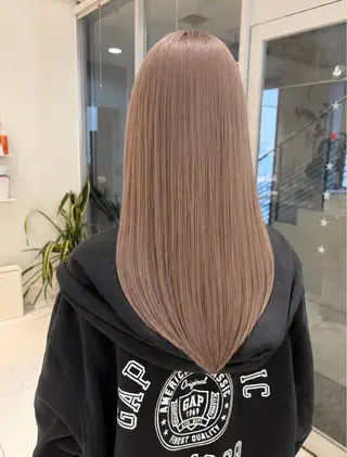 ロング カラー 浅野 匠のヘアスタイル