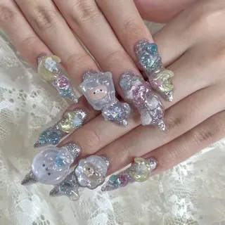 セミロング Ashliy大宮♡ アシュリーのネイルデザイン