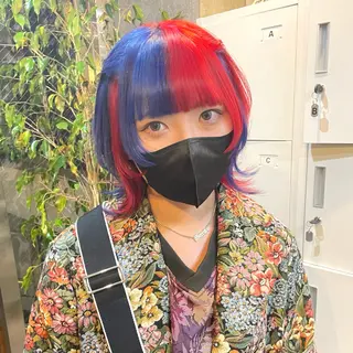 ミディアム もにか🌞原宿/渋谷 🌝ブリーチカラーのヘアスタイル