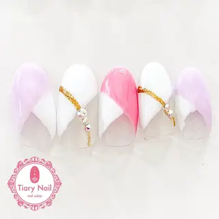 ネイル tiarynail K K🐼のネイルデザイン