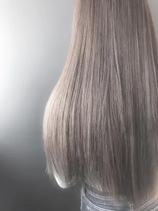 ロング カラー BOX mico.のヘアスタイル